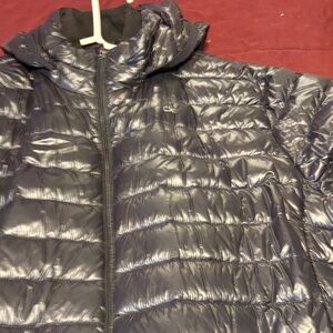 Calvin Klein Shiny Black Quilted Jacket